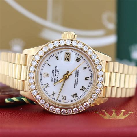 women's presidential rolex price|pre owned presidential Rolex watches.